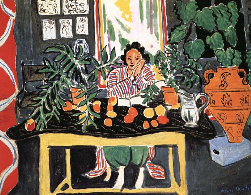 Henri Matisse Woman with vase